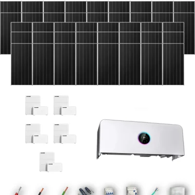 [GOODWE-RANGE-20260917] AUTO AIKO665 ETA 25KW LYNXD51 5B 41-47P | Kit Solar Autoconsumo GoodWe 27.27 kWp 41 Paneles AIKO 665Wp N-Type ESA ETA 25 kW 5 Baterías GoodWe Lynx D G2 5,1 kWh 25.6 kWh Trifásico 42 Paneles - CuencaSolar