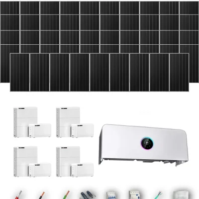 [GOODWE-RANGE-20260917] AUTO AIKO665 ETA 25KW LYNXD83 4B 49-50P | Kit Solar Autoconsumo GoodWe 32.59 kWp 49 Paneles AIKO 665Wp N-Type ESA ETA 25 kW 4 Baterías GoodWe Lynx D G2 8,3 kWh 33.28 kWh Trifásico 49 Paneles - CuencaSolar