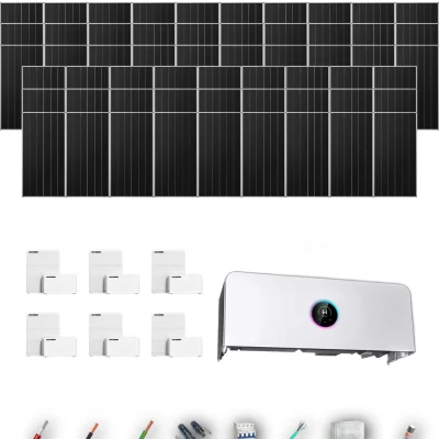 [GOODWE-RANGE-20260917] AUTO AIKO665 ETA 29.999KW LYNXD51 6B 51-57P | Kit Solar Autoconsumo GoodWe 33.91 kWp 51 Paneles AIKO 665Wp N-Type ESA ETA 29.999 kW 6 Baterías GoodWe Lynx D G2 5,1 kWh 30.72 kWh Trifásico 57 Paneles - CuencaSolar