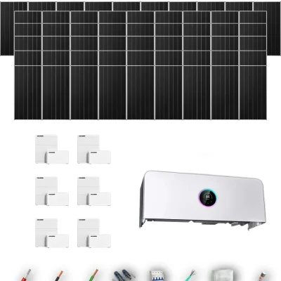 [GOODWE-RANGE-20260917] AUTO AIKO665 ETA 29.999KW LYNXD51 6B 51-57P | Kit Solar Autoconsumo GoodWe 33.91 kWp 51 Paneles AIKO 665Wp N-Type ESA ETA 29.999 kW 6 Baterías GoodWe Lynx D G2 5,1 kWh 30.72 kWh Trifásico 55 Paneles - CuencaSolar
