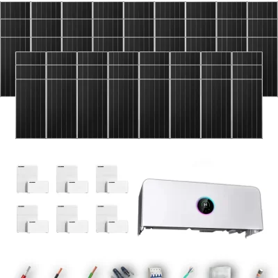 [GOODWE-RANGE-20260917] AUTO AIKO665 ETA 29.999KW LYNXD51 6B 51-57P | Kit Solar Autoconsumo GoodWe 33.91 kWp 51 Paneles AIKO 665Wp N-Type ESA ETA 29.999 kW 6 Baterías GoodWe Lynx D G2 5,1 kWh 30.72 kWh Trifásico 51 Paneles - CuencaSolar