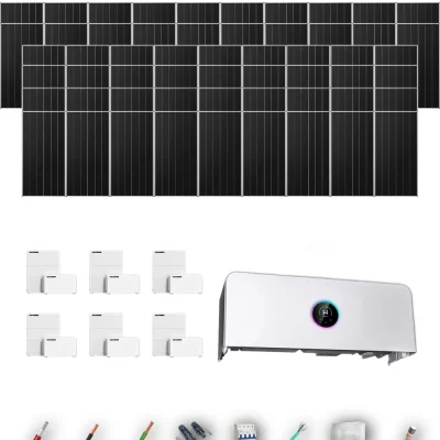 [GOODWE-RANGE-20260917] AUTO AIKO665 ETA 29.999KW LYNXD51 6B 51-57P | Kit Solar Autoconsumo GoodWe 33.91 kWp 51 Paneles AIKO 665Wp N-Type ESA ETA 29.999 kW 6 Baterías GoodWe Lynx D G2 5,1 kWh 30.72 kWh Trifásico 56 Paneles - CuencaSolar