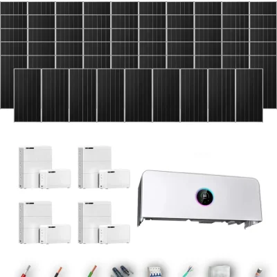 [GOODWE-RANGE-20260917] AUTO AIKO665 ETA 29.999KW LYNXD83 4B 58-60P | Kit Solar Autoconsumo GoodWe 38.57 kWp 58 Paneles AIKO 665Wp N-Type ESA ETA 29.999 kW 4 Baterías GoodWe Lynx D G2 8,3 kWh 33.28 kWh Trifásico 59 Paneles - CuencaSolar