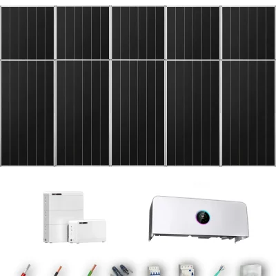 [GOODWE-RANGE-20260917] AUTO AIKO665 ETA 5KW LYNXD83 1B 7-10P | Kit Solar Autoconsumo GoodWe 4.66 kWp 7 Paneles AIKO 665Wp N-Type ESA ETA 5 kW 1 Batería GoodWe Lynx D G2 8,3 kWh 8.32 kWh Trifásico 10 Paneles - CuencaSolar