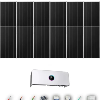 [GOODWE-RANGE-20260917] AUTO AIKO665 ETA 6KW NONE 0B 11-12P | Kit Solar Autoconsumo GoodWe 7.32 kWp 11 Paneles AIKO 665Wp N-Type ESA ETA 6 kW Trifásico 12 Paneles - CuencaSolar