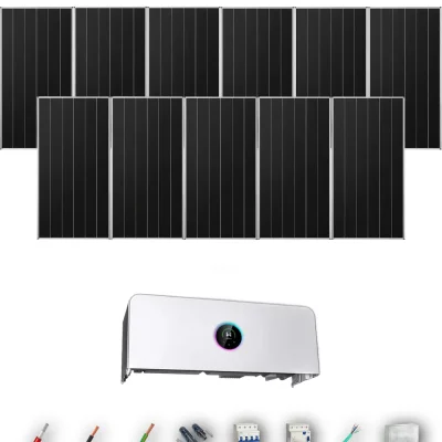 [GOODWE-RANGE-20260917] AUTO AIKO665 ETA 6KW NONE 0B 11-12P | Kit Solar Autoconsumo GoodWe 7.32 kWp 11 Paneles AIKO 665Wp N-Type ESA ETA 6 kW Trifásico 11 Paneles - CuencaSolar