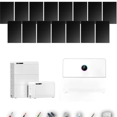 [GOODWE-RANGE-20260917] AUTO HANERSUN510FB EHA 6KW LYNXD83 1B 14-15P | Kit Solar Autoconsumo GoodWe 7.14 kWp 14 Paneles Hanersun 510Wp Full Black bifacial ESA EHA 6 kW 1 Batería GoodWe Lynx D G2 8,3 kWh 8.32 kWh Monofásico 15 Paneles - CuencaSolar
