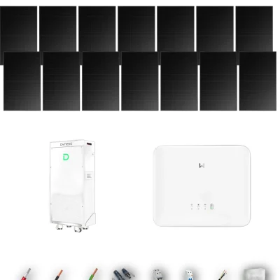 [GOODWE-RANGE-20260917] AUTO HANERSUN510FB ESG2 6KW POWERBRICK 1B 14-15P | Kit Solar Autoconsumo GoodWe 7.14 kWp 14 Paneles Hanersun 510Wp Full Black bifacial ES G2 6 kW 1 Batería Dyness PowerBrick Plus 16.07 kWh Monofásico 14 Paneles - CuencaSolar