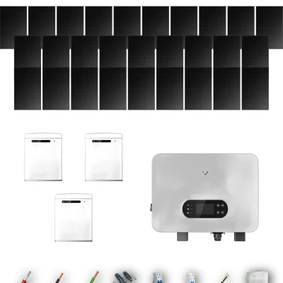 [GOODWE-RANGE-20260917] AUTO HANERSUN510FB ESUNIQ 12KW LYNXU 3B 27-31P | Kit Solar Autoconsumo GoodWe 13.77 kWp 27 Paneles Hanersun 510Wp Full Black bifacial ES Uniq 12 kW 3 Baterías GoodWe Lynx U G3 15 kWh Monofásico 28 Paneles - CuencaSolar