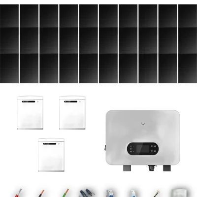 [GOODWE-RANGE-20260917] AUTO HANERSUN510FB ESUNIQ 12KW LYNXU 3B 27-31P | Kit Solar Autoconsumo GoodWe 13.77 kWp 27 Paneles Hanersun 510Wp Full Black bifacial ES Uniq 12 kW 3 Baterías GoodWe Lynx U G3 15 kWh Monofásico 30 Paneles - CuencaSolar
