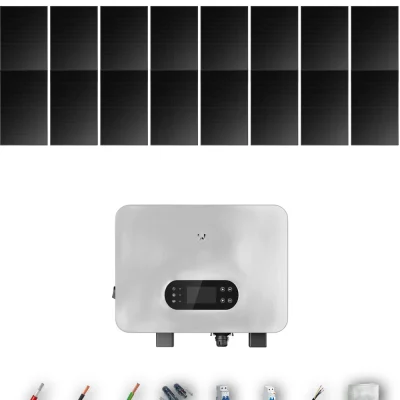 [GOODWE-RANGE-20260917] AUTO HANERSUN510FB ESUNIQ 8KW NONE 0B 14-20P | Kit Solar Autoconsumo GoodWe 7.14 kWp 14 Paneles Hanersun 510Wp Full Black bifacial ES Uniq 8 kW Monofásico 16 Paneles - CuencaSolar