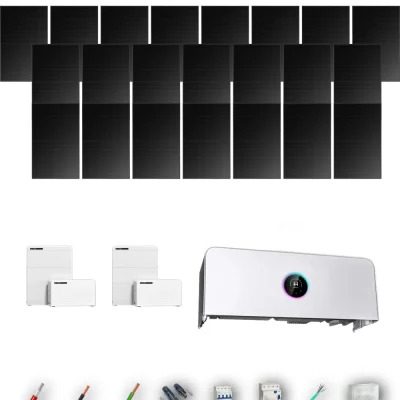 [GOODWE-RANGE-20260917] AUTO HANERSUN510FB ETA 10KW LYNXD51 2B 22P | Kit Solar Autoconsumo GoodWe 11.22 kWp 22 Paneles Hanersun 510Wp Full Black bifacial ESA ETA 10 kW 2 Baterías GoodWe Lynx D G2 5,1 kWh 10.24 kWh Trifásico 22 Paneles - CuencaSolar