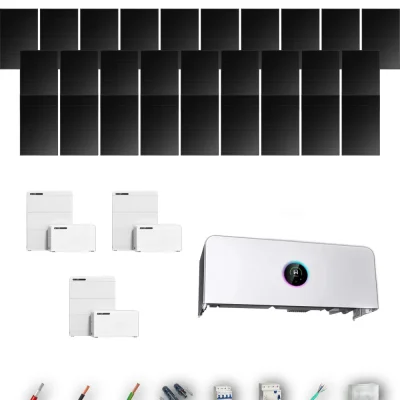 [GOODWE-RANGE-20260917] AUTO HANERSUN510FB ETA 12KW LYNXD51 3B 27-31P | Kit Solar Autoconsumo GoodWe 13.77 kWp 27 Paneles Hanersun 510Wp Full Black bifacial ESA ETA 12 kW 3 Baterías GoodWe Lynx D G2 5,1 kWh 15.36 kWh Trifásico 28 Paneles - CuencaSolar