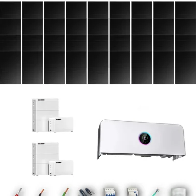 [GOODWE-RANGE-20260917] AUTO HANERSUN510FB ETA 15KW LYNXD83 2B 32-38P | Kit Solar Autoconsumo GoodWe 16.32 kWp 32 Paneles Hanersun 510Wp Full Black bifacial ESA ETA 15 kW 2 Baterías GoodWe Lynx D G2 8,3 kWh 16.64 kWh Trifásico 36 Paneles - CuencaSolar