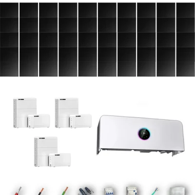 [GOODWE-RANGE-20260917] AUTO HANERSUN510FB ETA 20KW LYNXD83 3B 40-44P | Kit Solar Autoconsumo GoodWe 20.40 kWp 40 Paneles Hanersun 510Wp Full Black bifacial ESA ETA 20 kW 3 Baterías GoodWe Lynx D G2 8,3 kWh 24.96 kWh Trifásico 40 Paneles - CuencaSolar