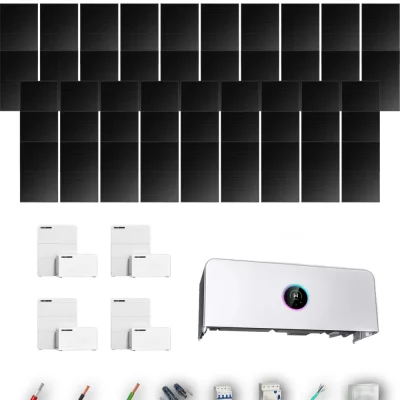 [GOODWE-RANGE-20260917] AUTO HANERSUN510FB ETA 20KW LYNXD51 4B 45-51P | Kit Solar Autoconsumo GoodWe 22.95 kWp 45 Paneles Hanersun 510Wp Full Black bifacial ESA ETA 20 kW 4 Baterías GoodWe Lynx D G2 5,1 kWh 20.48 kWh Trifásico 47 Paneles - CuencaSolar