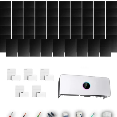 [GOODWE-RANGE-20260917] AUTO HANERSUN510FB ETA 25KW LYNXD51 5B 53-59P | Kit Solar Autoconsumo GoodWe 27.03 kWp 53 Paneles Hanersun 510Wp Full Black bifacial ESA ETA 25 kW 5 Baterías GoodWe Lynx D G2 5,1 kWh 25.6 kWh Trifásico 59 Paneles - CuencaSolar