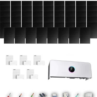 [GOODWE-RANGE-20260917] AUTO HANERSUN510FB ETA 25KW LYNXD51 5B 53-59P | Kit Solar Autoconsumo GoodWe 27.03 kWp 53 Paneles Hanersun 510Wp Full Black bifacial ESA ETA 25 kW 5 Baterías GoodWe Lynx D G2 5,1 kWh 25.6 kWh Trifásico 53 Paneles - CuencaSolar