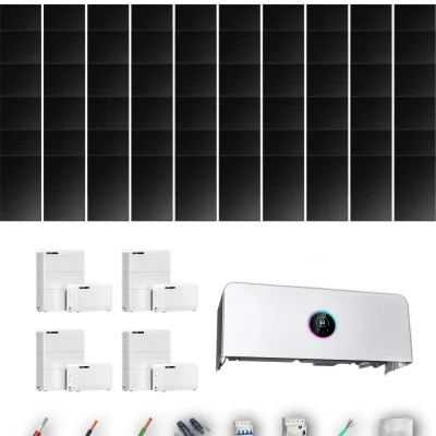 [GOODWE-RANGE-20260917] AUTO HANERSUN510FB ETA 25KW LYNXD83 4B 60P | Kit Solar Autoconsumo GoodWe 30.60 kWp 60 Paneles Hanersun 510Wp Full Black bifacial ESA ETA 25 kW 4 Baterías GoodWe Lynx D G2 8,3 kWh 33.28 kWh Trifásico 60 Paneles - CuencaSolar