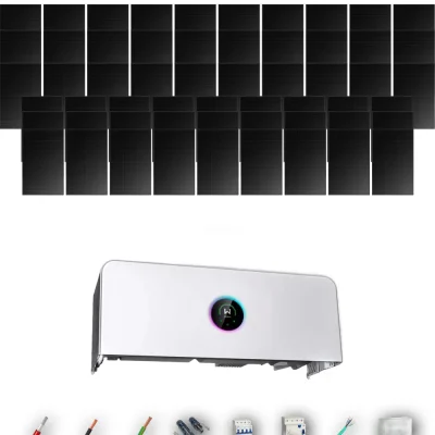 [GOODWE-RANGE-20260917] AUTO HANERSUN510FB ETA 25KW NONE 0B 53-59P | Kit Solar Autoconsumo GoodWe 27.03 kWp 53 Paneles Hanersun 510Wp Full Black bifacial ESA ETA 25 kW Trifásico 57 Paneles - CuencaSolar