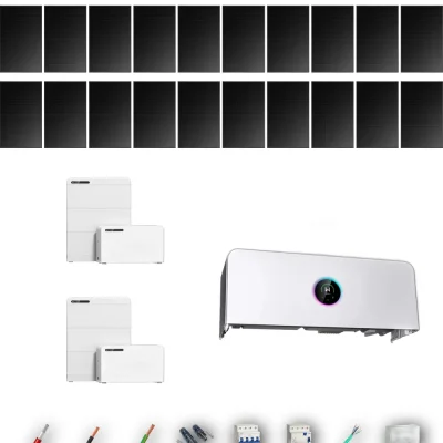 [GOODWE-RANGE-20260917] AUTO HANERSUN510FB ETA 8KW LYNXD51 2B 16-21P | Kit Solar Autoconsumo GoodWe 8.16 kWp 16 Paneles Hanersun 510Wp Full Black bifacial ESA ETA 8 kW 2 Baterías GoodWe Lynx D G2 5,1 kWh 10.24 kWh Trifásico 20 Paneles - CuencaSolar
