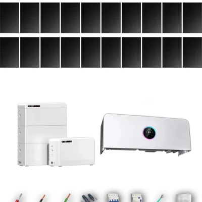 [GOODWE-RANGE-20260917] AUTO HANERSUN510FB ETA 8KW LYNXD83 1B 16-21P | Kit Solar Autoconsumo GoodWe 8.16 kWp 16 Paneles Hanersun 510Wp Full Black bifacial ESA ETA 8 kW 1 Batería GoodWe Lynx D G2 8,3 kWh 8.32 kWh Trifásico 20 Paneles - CuencaSolar