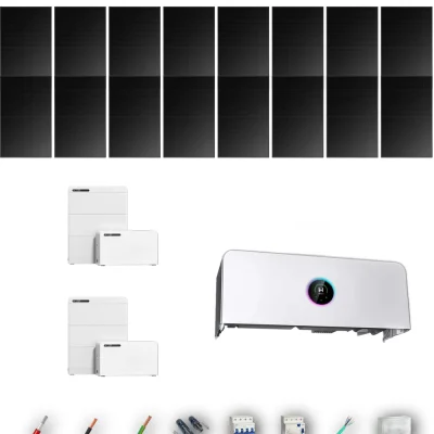 [GOODWE-RANGE-20260917] AUTO HANERSUN510FB ETA 8KW LYNXD51 2B 16-21P | Kit Solar Autoconsumo GoodWe 8.16 kWp 16 Paneles Hanersun 510Wp Full Black bifacial ESA ETA 8 kW 2 Baterías GoodWe Lynx D G2 5,1 kWh 10.24 kWh Trifásico 16 Paneles - CuencaSolar