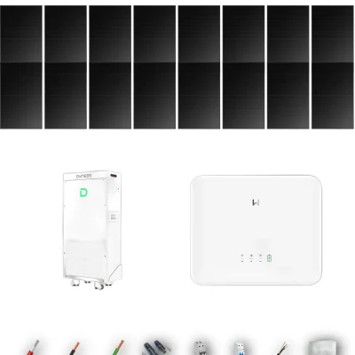 [GOODWE-RANGE-20260917] AUTO HYUNDAI500FB ESG2 6KW POWERBRICK 1B 14-16P | Kit Solar Autoconsumo GoodWe 7.00 kWp 14 Paneles Hyundai 500Wp Full Black ES G2 6 kW 1 Batería Dyness PowerBrick Plus 16.07 kWh Monofásico 16 Paneles - CuencaSolar