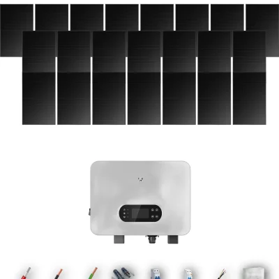 [GOODWE-RANGE-20260917] AUTO HYUNDAI500FB ESUNIQ 10KW NONE 0B 22-26P | Kit Solar Autoconsumo GoodWe 11.00 kWp 22 Paneles Hyundai 500Wp Full Black ES Uniq 10 kW Monofásico 22 Paneles - CuencaSolar
