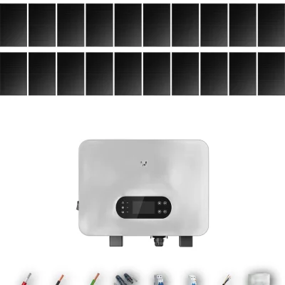 [GOODWE-RANGE-20260917] AUTO HYUNDAI500FB ESUNIQ 8KW NONE 0B 14-20P | Kit Solar Autoconsumo GoodWe 7.00 kWp 14 Paneles Hyundai 500Wp Full Black ES Uniq 8 kW Monofásico 20 Paneles - CuencaSolar