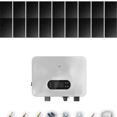 [GOODWE-RANGE-20260917] AUTO HYUNDAI500FB ESUNIQ 8KW NONE 0B 14-20P | Kit Solar Autoconsumo GoodWe 7.00 kWp 14 Paneles Hyundai 500Wp Full Black ES Uniq 8 kW Monofásico 18 Paneles - CuencaSolar