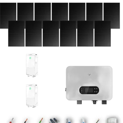 [GOODWE-RANGE-20260917] AUTO HYUNDAI500FB ESUNIQ 8KW POWERBRICK 2B 13P | Kit Solar Autoconsumo GoodWe 6.50 kWp 13 Paneles Hyundai 500Wp Full Black ES Uniq 8 kW 2 Baterías Dyness PowerBrick Plus 32.14 kWh Monofásico 13 Paneles - CuencaSolar