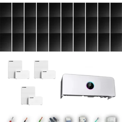[GOODWE-RANGE-20260917] AUTO HYUNDAI500FB ETA 12KW LYNXD51 3B 28-32P | Kit Solar Autoconsumo GoodWe 14.00 kWp 28 Paneles Hyundai 500Wp Full Black ESA ETA 12 kW 3 Baterías GoodWe Lynx D G2 5,1 kWh 15.36 kWh Trifásico 30 Paneles - CuencaSolar