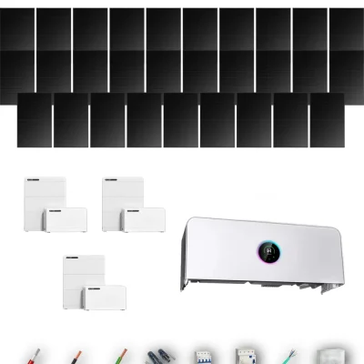 [GOODWE-RANGE-20260917] AUTO HYUNDAI500FB ETA 12KW LYNXD51 3B 28-32P | Kit Solar Autoconsumo GoodWe 14.00 kWp 28 Paneles Hyundai 500Wp Full Black ESA ETA 12 kW 3 Baterías GoodWe Lynx D G2 5,1 kWh 15.36 kWh Trifásico 29 Paneles - CuencaSolar