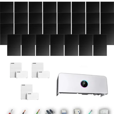 [GOODWE-RANGE-20260917] AUTO HYUNDAI500FB ETA 12KW LYNXD51 3B 28-32P | Kit Solar Autoconsumo GoodWe 14.00 kWp 28 Paneles Hyundai 500Wp Full Black ESA ETA 12 kW 3 Baterías GoodWe Lynx D G2 5,1 kWh 15.36 kWh Trifásico 31 Paneles - CuencaSolar