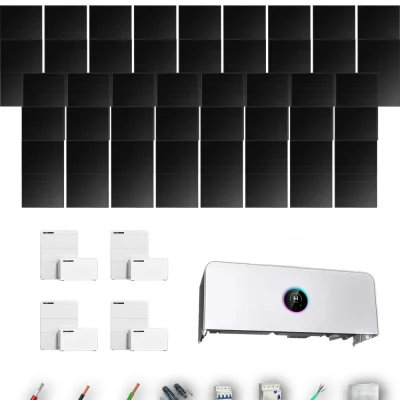 [GOODWE-RANGE-20260917] AUTO HYUNDAI500FB ETA 20KW LYNXD51 4B 41-44P | Kit Solar Autoconsumo GoodWe 20.50 kWp 41 Paneles Hyundai 500Wp Full Black ESA ETA 20 kW 4 Baterías GoodWe Lynx D G2 5,1 kWh 20.48 kWh Trifásico 42 Paneles - CuencaSolar