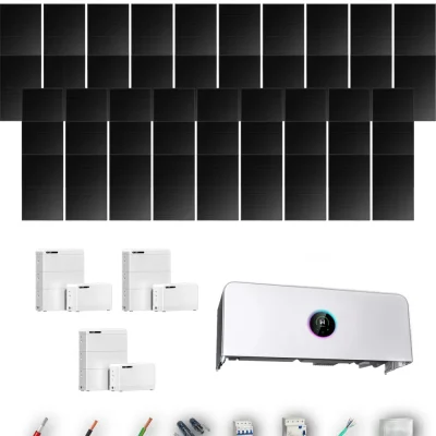 [GOODWE-RANGE-20260917] AUTO HYUNDAI500FB ETA 20KW LYNXD83 3B 45-51P | Kit Solar Autoconsumo GoodWe 22.50 kWp 45 Paneles Hyundai 500Wp Full Black ESA ETA 20 kW 3 Baterías GoodWe Lynx D G2 8,3 kWh 24.96 kWh Trifásico 47 Paneles - CuencaSolar