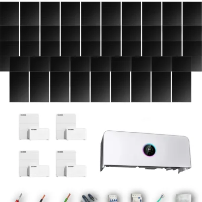 [GOODWE-RANGE-20260917] AUTO HYUNDAI500FB ETA 20KW LYNXD51 4B 45-51P | Kit Solar Autoconsumo GoodWe 22.50 kWp 45 Paneles Hyundai 500Wp Full Black ESA ETA 20 kW 4 Baterías GoodWe Lynx D G2 5,1 kWh 20.48 kWh Trifásico 48 Paneles - CuencaSolar