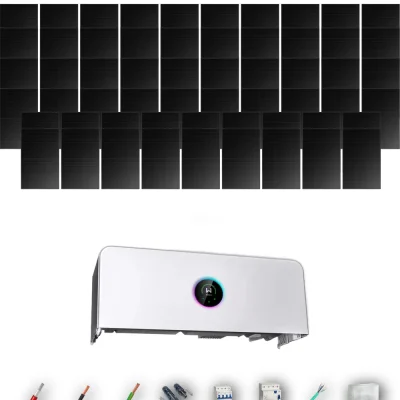 [GOODWE-RANGE-20260917] AUTO HYUNDAI500FB ETA 25KW NONE 0B 55-60P | Kit Solar Autoconsumo GoodWe 27.50 kWp 55 Paneles Hyundai 500Wp Full Black ESA ETA 25 kW Trifásico 58 Paneles - CuencaSolar