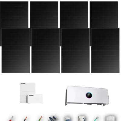 [GOODWE-RANGE-20260917] AUTO HYUNDAI500FB ETA 5KW LYNXD51 1B 8-13P | Kit Solar Autoconsumo GoodWe 4.00 kWp 8 Paneles Hyundai 500Wp Full Black ESA ETA 5 kW 1 Batería GoodWe Lynx D G2 5,1 kWh 5.12 kWh Trifásico 8 Paneles - CuencaSolar