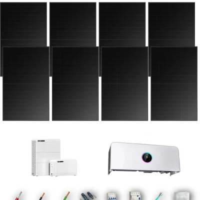 [GOODWE-RANGE-20260917] AUTO HYUNDAI500FB ETA 5KW LYNXD83 1B 8-13P | Kit Solar Autoconsumo GoodWe 4.00 kWp 8 Paneles Hyundai 500Wp Full Black ESA ETA 5 kW 1 Batería GoodWe Lynx D G2 8,3 kWh 8.32 kWh Trifásico 8 Paneles - CuencaSolar