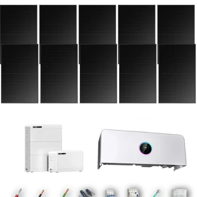 [GOODWE-RANGE-20260917] AUTO HYUNDAI500FB ETA 5KW LYNXD83 1B 8-13P | Kit Solar Autoconsumo GoodWe 4.00 kWp 8 Paneles Hyundai 500Wp Full Black ESA ETA 5 kW 1 Batería GoodWe Lynx D G2 8,3 kWh 8.32 kWh Trifásico 10 Paneles - CuencaSolar