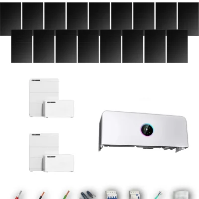[GOODWE-RANGE-20260917] AUTO HYUNDAI500FB ETA 8KW LYNXD51 2B 17-21P | Kit Solar Autoconsumo GoodWe 8.50 kWp 17 Paneles Hyundai 500Wp Full Black ESA ETA 8 kW 2 Baterías GoodWe Lynx D G2 5,1 kWh 10.24 kWh Trifásico 17 Paneles - CuencaSolar