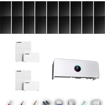[GOODWE-RANGE-20260917] AUTO HYUNDAI500FB ETA 8KW LYNXD51 2B 17-21P | Kit Solar Autoconsumo GoodWe 8.50 kWp 17 Paneles Hyundai 500Wp Full Black ESA ETA 8 kW 2 Baterías GoodWe Lynx D G2 5,1 kWh 10.24 kWh Trifásico 18 Paneles - CuencaSolar