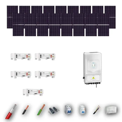 Kit Solar Autoconsumo Deye 10kW JA Solar 600Wp 5 Baterias Deye 5,12kWh 17 Paneles - CuencaSolar
