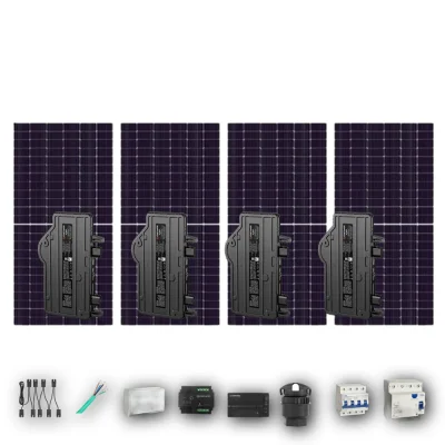 Kit Solar Autoconsumo Enphase 2,40 kWp JA Solar 600Wp bifacial Trifásico 4 Paneles - CuencaSolar