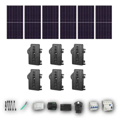 Kit Solar Autoconsumo Enphase 3,60 kWp JA Solar 600Wp bifacial Trifásico 6 Paneles - CuencaSolar
