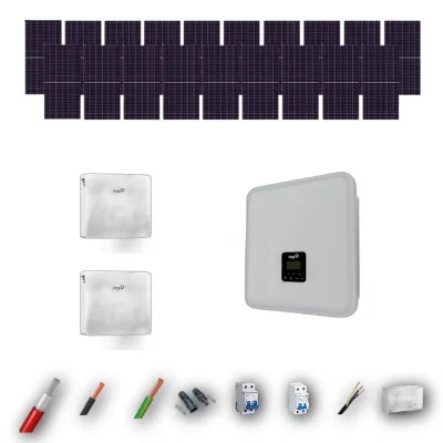 Kit Solar Autoconsumo FOX-ESS 10kW JA Solar 635Wp 2 Baterias FOX-ESS 24kWh 19 Paneles - CuencaSolar