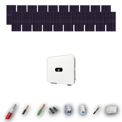 Kit Solar Autoconsumo Huawei 10kW JA Solar 635Wp 20 Paneles - CuencaSolar