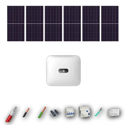 Kit Solar Autoconsumo Huawei 3kW JA Solar 600Wp 6 Paneles - CuencaSolar